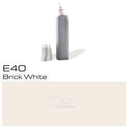 Чернила для заправки маркеров "Copic" E-40, кирпичный белый 20076115