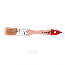 Кисть плоская "Стандарт" 1" (25 мм), натуральная щетина, деревянная ручка MTX 82520
