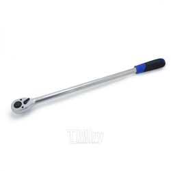 Трещотка реверсивная,удлиненная 1/2"L-510мм с резиновой ручкой (72зуб) Forsage F-80242L