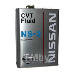 Трансмиссионное масло NISSAN 4L CVT Fluid NS-2 Для вариатора (Япония) KLE5200004