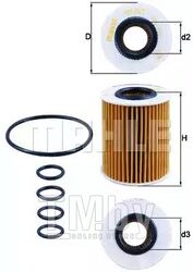 Фильтр масляный Opel 07-> 1,7CDTI KNECHT OX437D