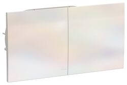 Розетка AtlasDesign двойная с заземлением со шторками со сдвижными крышками, жемчуг Schneider Electric ATN000428
