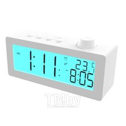 Цифровые часы-будильники RITMIX CAT-111 White