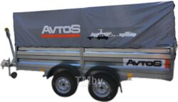 Прицеп для автомобиля Avtos A30P2B (3000x1500x300, R13, ресс. AL-KO, тент 1200мм, 2ос)