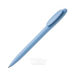 Ручка шарик/автомат "Bay MATT" 1,0 мм, пласт., матов., св.-голубой, стерж. синий Maxema B500-MATT-64