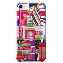 Чехол для iPhone 6S/7/8 "London" пласт., разноцветный Pylones 33924 LONDO/ICOV7/8#LON