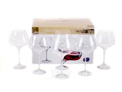 Набор бокалов для вина стеклянных "rebecca" 6 шт. 590 мл Crystalex 40797/590