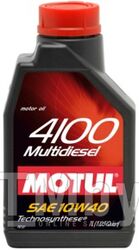 Моторное масло MOTUL 10W40 (5L) 4100 MULTIDIESEL API CFACEA B3 VW 505.00, MB 229.1 TECHNOSYNTHESE® 100261