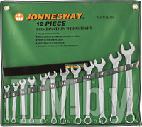 Набор ключей гаечных комбинированных в сумке, 8-22 мм, 12 предметов Jonnesway W26112S