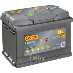 Аккумулятор Futura 12V 61Ah 600A ETN 0(R+) B13 242x175x175 14,5kg CA612