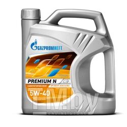 Моторное масло Gazpromneft Premium N 5W-40 5 л 2389907002