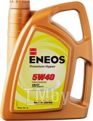 Моторное масло ENEOS 5W40 (4L) Premium API:SN/CF,ACEA:A3/B4/C3,VW505.01,MB229.31(51),BMW LL04 5W40 PREMIUM HYPER 4L