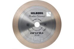 Диск алмазный Hilberg Master Ceramic 230x25x25,4 Толщина реж. кромки 1.4 mm HM506