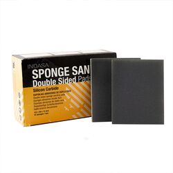 Двухсторонний абразивный блок Abrasive Sponge Wood 98x122x13mm P 180 (10)