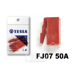 Предохранители картириджного типа 50A FJ07 serie 32V DC (5 шт) TESLA FJ07.050.005