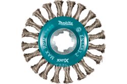 Щетка проволочная дисковая (d115 мм / пров 0,5 мм / X-lock) по металлу, MAKITA