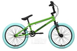 Велосипед STARK Madness BMX 1 2023 (зеленый/черный/голубой)