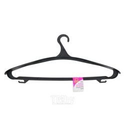 Вешалка пластиковая для одежды черная, 52-54 размер (45см) Remocolor 61-1-052