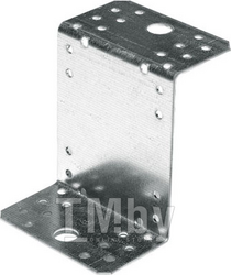Уголок крепежный Z-образный 105х55x90 мм KUZ белый цинк STARFIX (Толщина 2 мм) (SMP-16613-1)