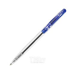 Ручка шарик/автомат. "Simple" 0,7 мм, пласт.прозр., стерж. синий Centrum 91547