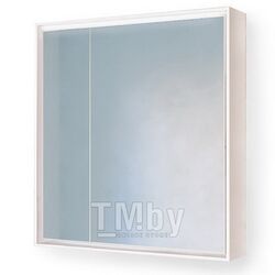Зеркало-Шкаф с подсветкой RAVAL Frame 75 белый Fra.03.75/W
