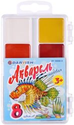 Акварельные краски Darvish Рыба / DV-11080-8