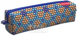 Пенал Erich Krause Квадро Mini Blue&Orange Beads / 52198
