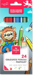 Набор цветных карандашей Koh-i-Noor Lion 3554024034 (24шт)