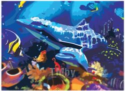 Картина по номерам Остров Сокровищ Подводный мир / 661631