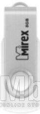 Usb flash накопитель Mirex Swivel White 8GB / 13600-FMUSWT08