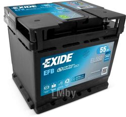 Аккумулятор Start-Stop EFB 55Ah 540A (R+) 207x175x190 mm EXIDE EL550