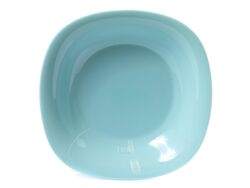 Тарелка глубокая стеклокерамическая "Carine light turquoise" 21 см (арт. P4251, код 187836)
