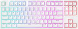 Клавиатура Royal Kludge RK87 White (USB/2.4 GHz/Bluetoth, RGB, Hot Swap, Brown switch)