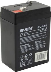 Аккумулятор Sven SV 645 (6V 4.5Ah)