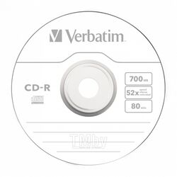 Диск CD-R (10 шт/п/эт.упак) 700 Мб Extra Protection Verbatim 43725