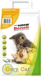 Наполнитель для туалета Super Benek Corn Cat натуральный (25л/15.7кг)