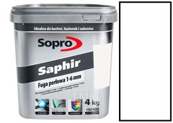 Фуга Sopro Saphir 9500/4 белый (10), 4 кг