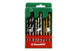 Набор сверл Hammer Flex 202-909 DR набор No9 5-8mm металл\камень\дерево, 9шт. 37078
