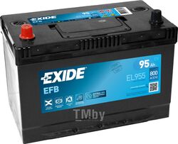 Аккумулятор Start-Stop EFB 95Ah 800A (L+) 306x173x222 mm EXIDE EL955