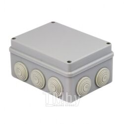 Коробка распаячная КМР-050-041 пылевлагозащитная, 10 мембранных вводов, уплотнительный шнур (150х110х70) EKF PROxima