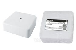Коробка распаячная КР 50х50х20 ОП белая, IP40, с клем. колодкой, инд. штрихкод TDM SQ1401-0902