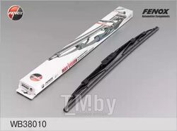 Щетка стеклоочистителя 380 мм (15''), каркасная, Крепление: Крючок FENOX WB38010