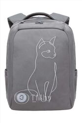 Школьный рюкзак Grizzly RG-366-2 (серый)