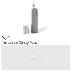 Чернила для заправки маркеров "Copic" N-1, нейтральный серый №1 2007687