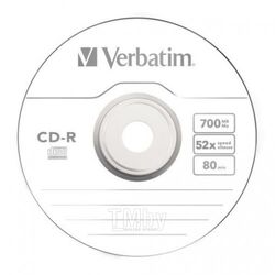 Диск CD-R 700 Мб 52х 700 Мб Extra Protection бум. конверт. Verbatim 43787_1