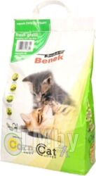 Наполнитель для туалета Super Benek Corn Cat Свежая трава (7л/4.35кг)