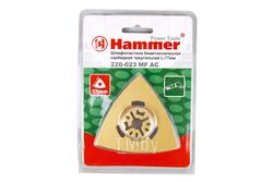 Полотно для МФИ Hammer Flex 220-023 MF-AC 023 шлифпластина треугольная, 77мм, керамика Hammer 220-023