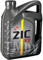Моторное масло ZIC X7 FE 0W30 (4L) GF-5, GM dexos1 162616