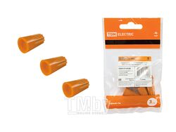 Зажим соединительный изолирующий СИЗ-3 5,5 мм2 оранжевый (5 шт) TDM (Покупай выгодней по цене- арт SQ0519-0008 - 50 шт уп)