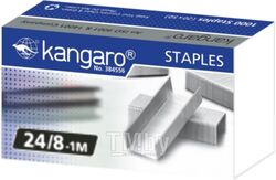 Скобы канцелярские Kangaro 24/8-1М (1000шт)